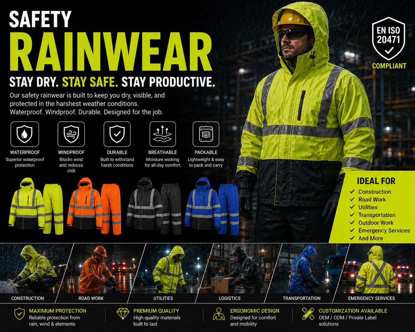 Safety Rainwear